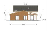 Log Cabin House DARLA (Insulated, 44 mm + Cladding), 180 m² specification 6
