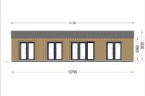 Granny Annexe NICOLE (Insulated, 44 mm + Cladding), 68 m² specification 2