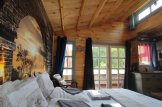 Garden Log Cabin ALABAMA (44 mm), 4.5x4.5 m (15'x15'), 20 m² customer 3