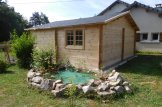 Single Wooden Garage CLASSIC (44 mm), 5x6 m (16'x20'), 30 m² customer 2