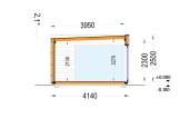 Garden Room PREMIUM (Insulated PLUS, 34 mm + Cladding), 5x4 m (16'x13'), 20 m² specification 6