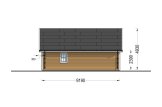 Granny Annexe ARIELLE (Insulated, 34 mm + Cladding), 41 m² specification 4