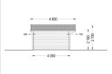 Garden Studio MARTA (44 mm), 5x4 m (16'x13'), 20 m² specification 5