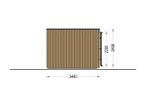 Garden room LAYLA (Insulated, 34 + cladding), 5x3 m (16'x10'), 13 m² specification 5