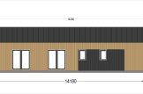 Log Cabin House SCARLET S (44 mm + Cladding), 139 m² specification 5