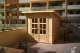 Garden Log Cabin MALTA (34 mm), 3x3 m (10'x10'), 9 m² customer 3
