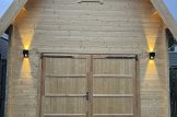 Single Wooden Garage MISSISSIPPI (44 mm), 5x6 m (16'x20'), 30 m² customer 2