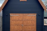 Single Wooden Garage MISSISSIPPI (44 mm), 5x6 m (16'x20'), 30 m² customer 1