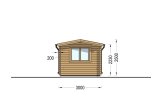 Garden Room OAK (44 mm), 6x3 m (20'x10'), 18 m² specification 3