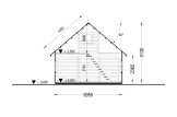 Log Cabin LIVINGTON S (44 mm), 50 m² specification 7