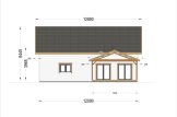 Log Cabin House VERA (Insulated, 44 mm + Cladding), 132 m² + 13.5 m² Terrace specification 7