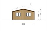 Granny Flat SELENE S (44 mm + Cladding), 10.2x6.2 m (34'x20'), 63 m² specification 5
