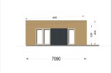 Granny Annexe KAYA 1 (Insulated, 44 mm + Cladding), 48 m² specification 3