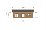 Granny Flat ALICE S (44 mm + Cladding), 10.2x6.2 m (34'x20'), 63 m² specification 2
