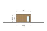 Granny Annexe PREMIUM S (Insulated, 34 mm + Cladding), 10.5x4.5 m (35'x15'), 47 m² specification 3