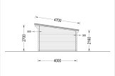 Garden Studio MAJA (66 mm), 7.5x4 m (25'x13'), 30 m² specification 5