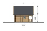 Log Cabin LIVINGTON S (44 mm), 50 m² specification 4