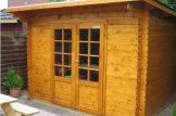 Garden Log Cabin MALTA (34 mm), 3x3 m (10'x10'), 9 m² customer 2