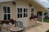 Garden Log Cabin CLARA With Shed Attached (66 mm), 7x4 m (23'x13'), 28 m² customer 1