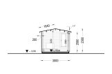 Garden Room POOLHOUSE (44 mm), 4x3 m (13'x10'), 12 m² specification 6