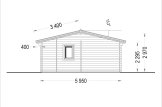 Garden Studio MARINA (66 mm) 8x6 m (26'x20'), 48 m² specification 5