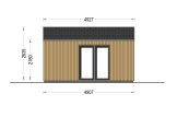 Garden Log Cabin PIA (Insulated, 34 mm + Cladding), 5x4 m (16'x13'), 20 m² specification 5