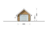 Granny Annexe ARIELLE (Insulated, 34 mm + Cladding), 41 m² specification 3