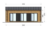 Granny Annexe ANGELA RV (Insulated, 44 mm + Cladding), 44 m² specification 2