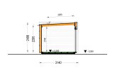 Garden room AMARA (Insulated, 34 + cladding), 5x3 m (16'x10'), 15 m² specification 6
