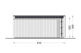 Garden room INES (Insulated, 34 + cladding), 6x3 m (20'x10'), 18 m² specification 4