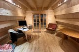 Log Cabin TIPI (44 mm), 4.5x7 m (15'x23'), 23 m² + 14 m² Loft customer 3