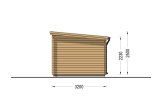 Garden Log Cabin EVA (34 mm), 6x3 m (20'x10'), 8 m² specification 5