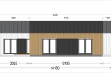 Log Cabin House SCARLET S (44 mm + Cladding), 139 m² specification 3