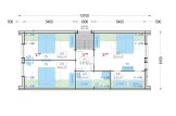 Log Cabin House INGRID (Insulated, 44 mm + Cladding), 170 m² specification 2