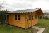 Log Cabin LILLE (44 mm), 4x5 m (13'x16'), 20 m² customer 1