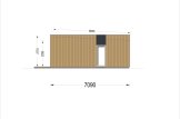 Granny Annexe KAYA 3 (Insulated, 44 mm + Cladding), 70 m² specification 5