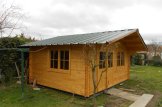 Log Cabin LILLE (34 mm), 5x4 m (16'x13'), 20 m² customer 2