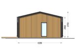 Granny Annexe ANGELA RV (Insulated, 44 mm + Cladding), 44 m² specification 5