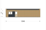 Granny Annexe KAYA 2 (Insulated, 44 mm + Cladding), 64 m² specification 4