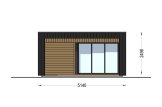 Garden room LAYLA (Insulated, 34 + cladding), 5x3 m (16'x10'), 13 m² specification 2