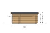 Garden Room OAK (44 mm), 6x3 m (20'x10'), 18 m² specification 4