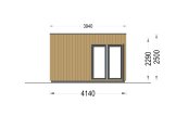 Garden Room PREMIUM (Insulated PLUS, 34 mm + Cladding), 6x4 m (20'x13'), 24 m² specification 3