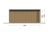 Garden room LAYLA (Insulated, 34 + cladding), 6x3 m (20'x10'), 15 m² specification 4