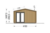 Garden Cabin EMMY (Insulated, 34 mm + Cladding), 5x4 m, 20 m² specification 5