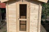 Outdoor Sauna ELDA (44 mm), 2x2 m, 4 m² customer 1