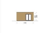 Granny Annexe PREMIUM (Insulated PLUS, 34 mm + Cladding), 6x5 m (20'x16'), 30 m² specification 5