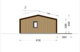 Granny Annexe NICOLE (Insulated, 44 mm + Cladding), 68 m² specification 5