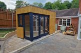 Garden Room PREMIUM S (Insulated PLUS, 34 mm + Cladding), 4.1x2.4 m (14'x8'), 10 m² customer 1