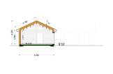 Log Cabin House PAULA (Insulated PLUS, 44 mm + Cladding), 118 m² specification 6