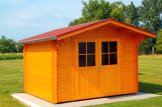 Garden Log Cabin PETER (34 mm), 3x3 m (10'x10'), 9 m² customer 2